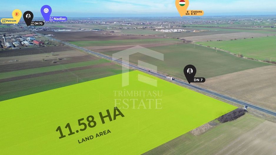 Teren folosinta conditii speciale | Oportunitate investitie | Nadlac - Poză 1