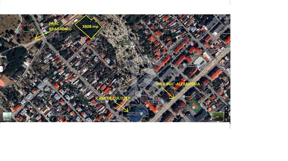 TEREN Bragadiru dubla deschidere ideal dezvoltare Str. Crinului - Poză 2