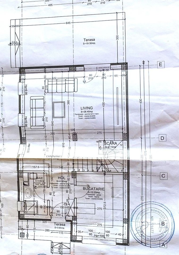 Vilă cochetă cu 3 dormitoare, balcon și 2 terase ! - Schiță 10