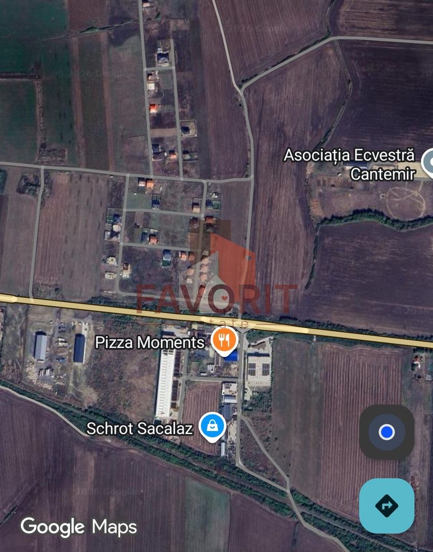 Teren in Sacalaz | Toate utilitatile | Cu proiect  | Casa Indiv | - Poză 4