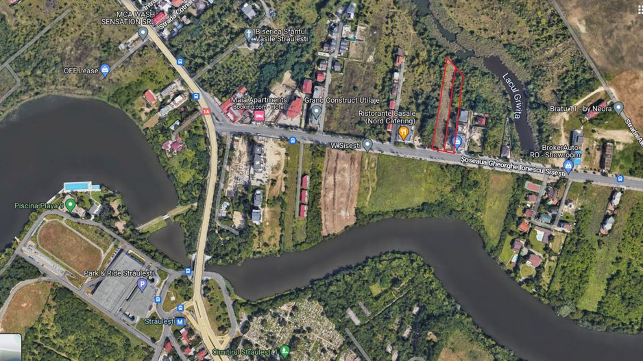 Gheorghe Ionescu Sisesti 7014 mp teren cu deschidere strada balta 45 metri - Poză 3