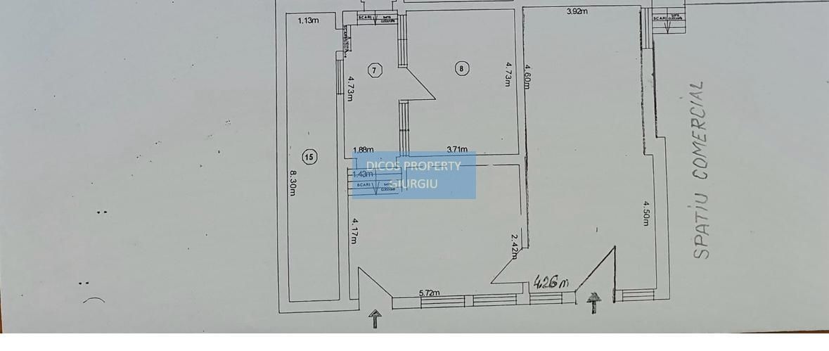 Închiriere Spațiu Comercial – Zonă Centrală - Schiță 12