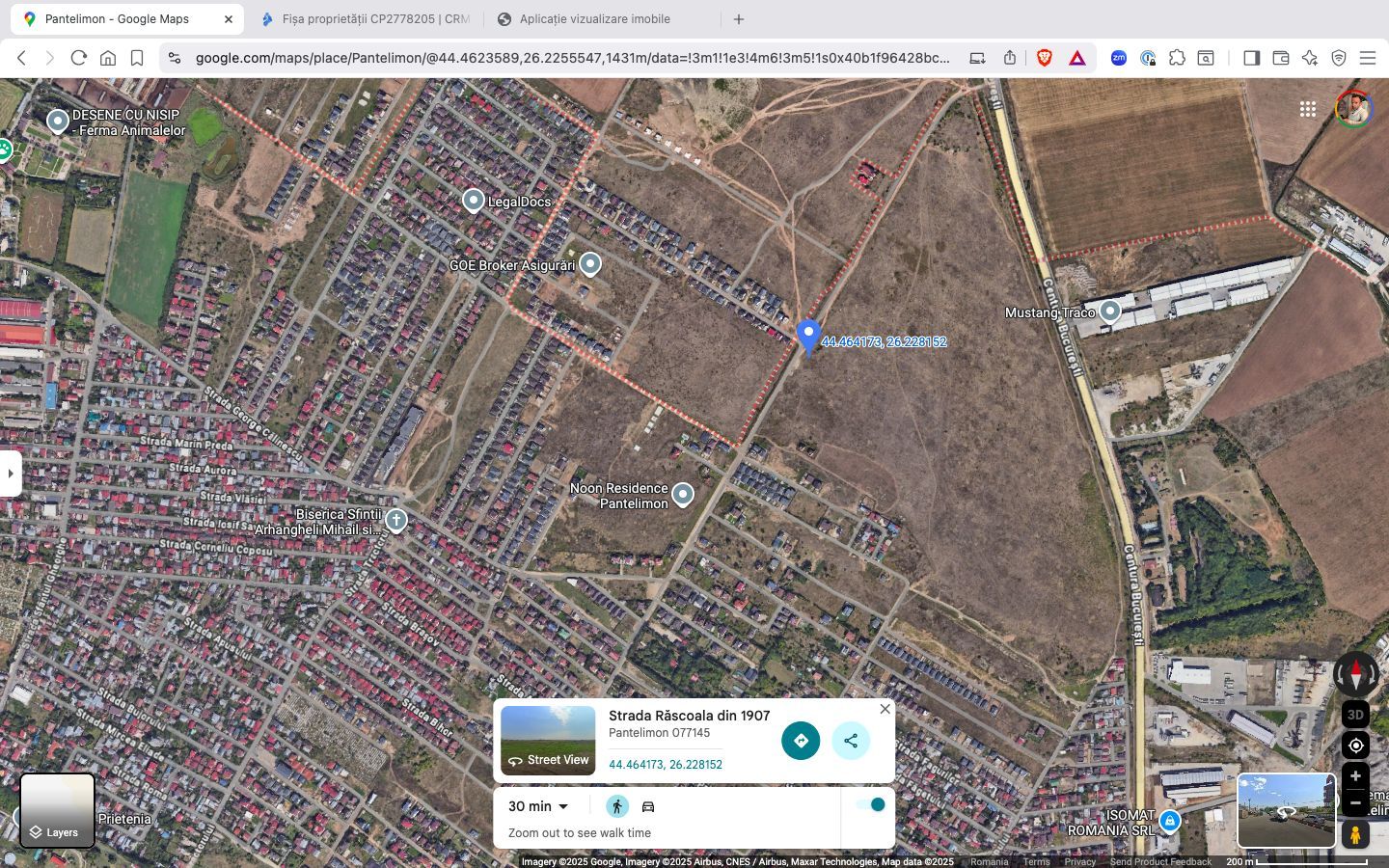 Teren extravilan 28.247 mp Pantelimon - destinație rezidențială - Poză 5