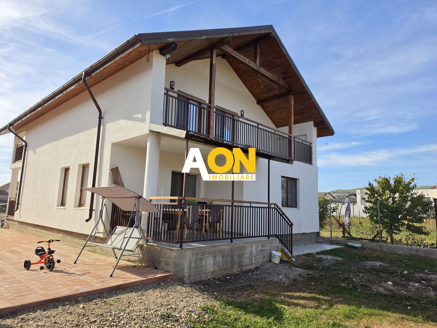 Casa noua, 5 camere, 448 mp teren, zona Alba - Micesti - Poză 3