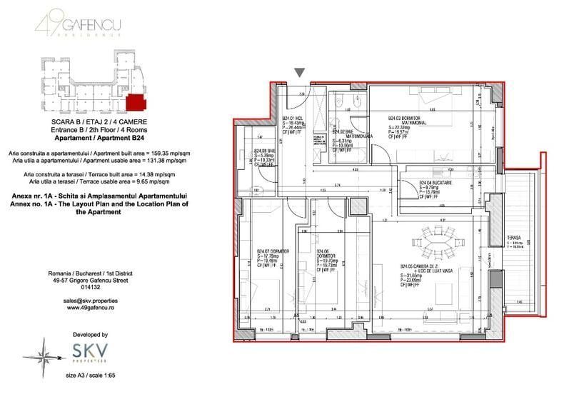 Apartament 4 Camere top -  Cartierul Francez Herăstrău - Poză 11