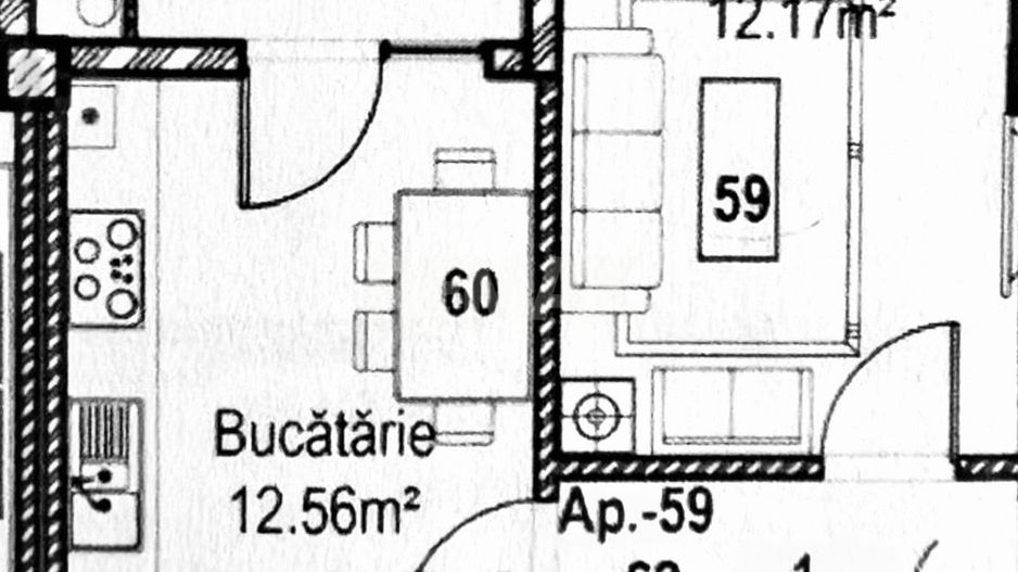 De vânzare apartament 1 cameră - Poză 17