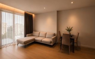 Apartament 3 camere cu terasă și vedere urbană | One Herăstrău Towers - Poză 6