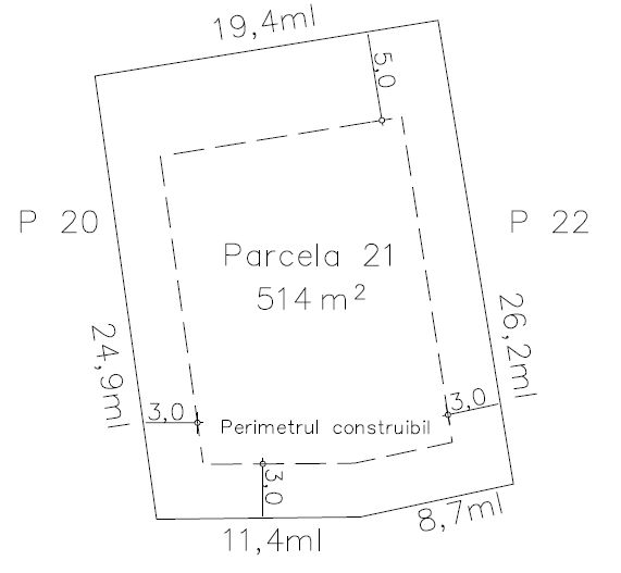 Vanzare teren pentru casa/duplex cu PUZ, la 6 min de Cluj-Napoca - Poză 8
