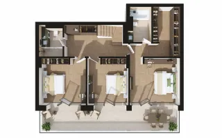 APARTAMENT ULTRAFINISAT | COMPLEX PREMIUM - Schiță 21