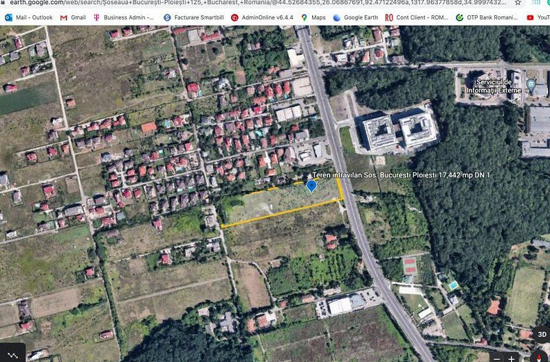 Teren intravilan Soseaua Bucuresti-Ploiesti deschidere DN1 64 ml - Poză 8