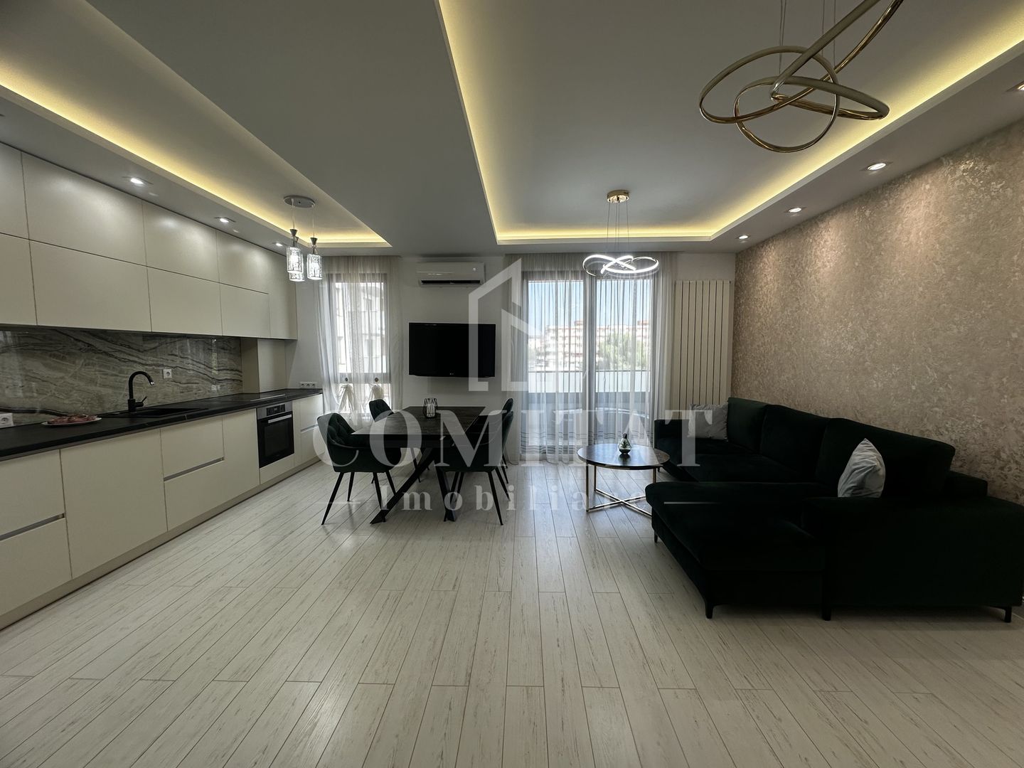Apartament la etaj intermediar | Finisat modern | 3 camere | Park Lake - Poză 1