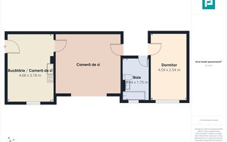 Apartament 2 camere zona Lipovei - Poză 7