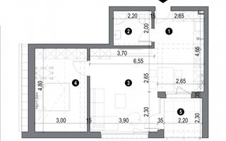 Bloc finalizat. Finisaje superioare. Loc de parcare. - Poză 9