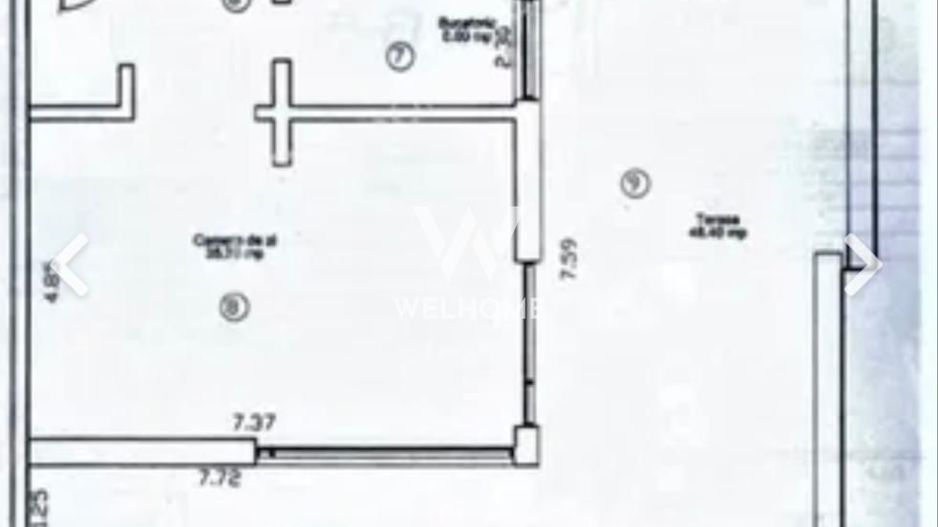Penthouse MODERN cu 2 terase in Selimbar-Sibiu - Schiță 13