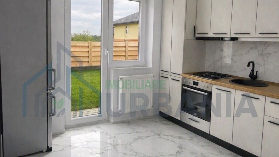 Casă modernă de închiriat în Stejarilor Residence, Lunca Cetățuii, Iași – Curte 400 m², Terasă, Parcare, Mobilată complet - Poză 8