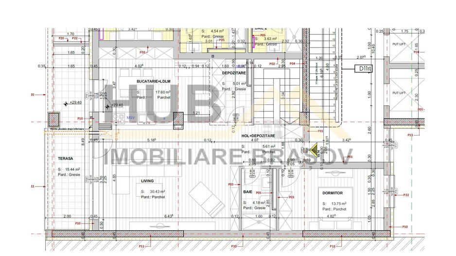 De vanzare Penthouse 2 Nivele | 6 Camere | Racadau | 158mp Utili - Poză 12