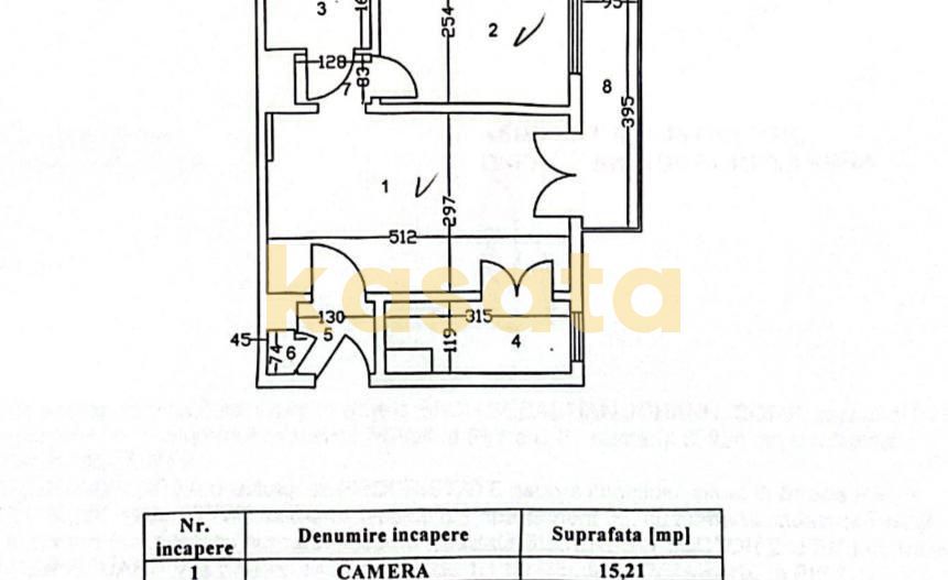 2 camere | Parc Floreasca | Luminos - Schiță 11