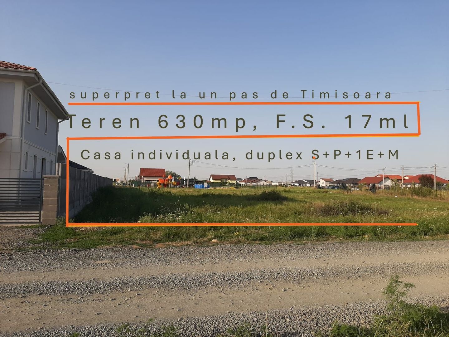 Terena achizitie  super pret, la 3 minute de Timisoara!! - Poză 1