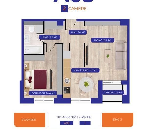 2 camere Aviatiei I bloc nou I locatie premium - Poză 11