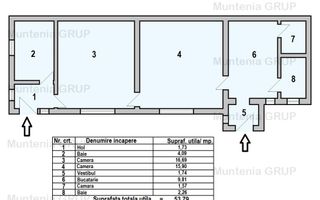 Pod Constanta - Bucurestii Noi, casa constructie 2000 plus 220 mp. teren - Poză 10
