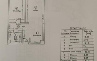 Apartament 2 camere Pipera - Poză 10