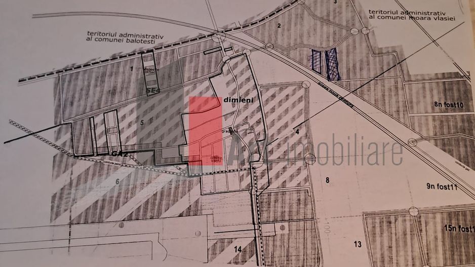 Vanzare Teren 1200mp Dimieni - Poză 3