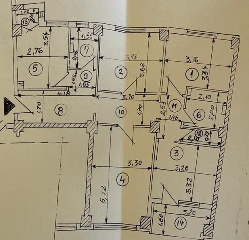 4 camere | Titulescu | Banu Manta | Victoriei | Primaria s1 - Schiță 18
