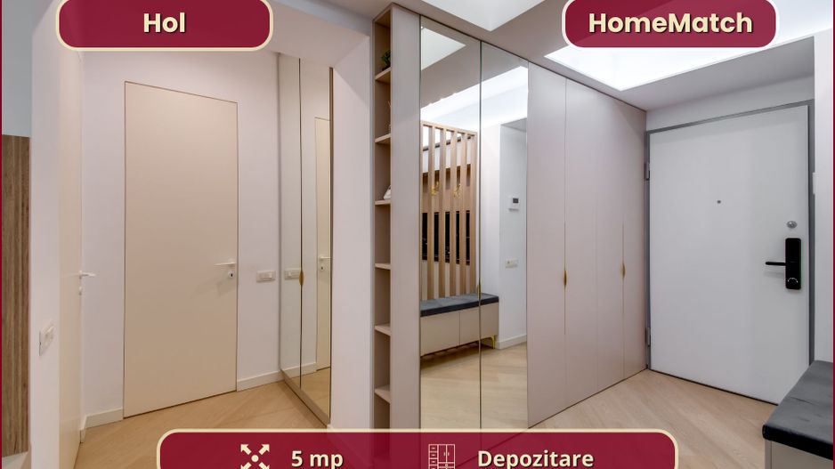 Cortina North || 2 camere || Parcare subterană || Comision 0% - Poză 9