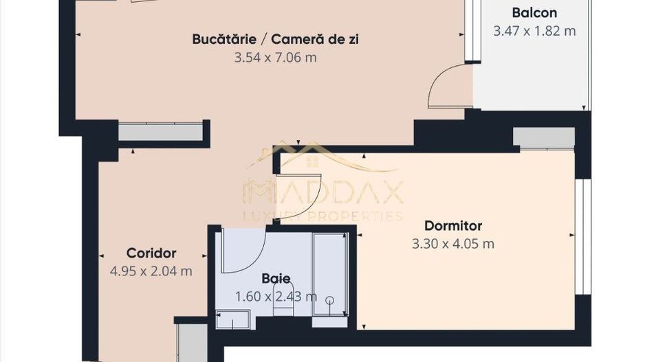 Apartament  2 camere /54.8 mp // Herastrau - Schiță 15