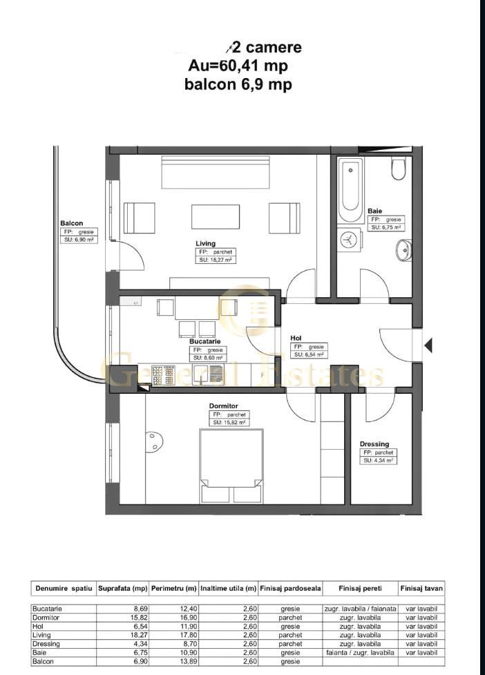Vânzare apartament cu 2 camere în Complexul Himson - Poză 3