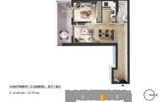 Apartamente 2 camere, Pipera, comision 0 % - Poză 11