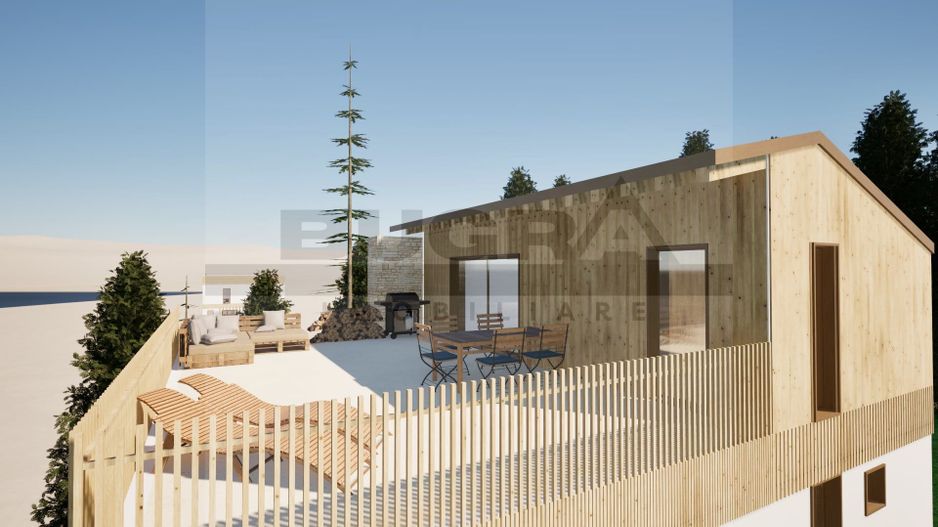 Casa individuala in constructie, pădure & priveliște spectaculoasă - Poză 2