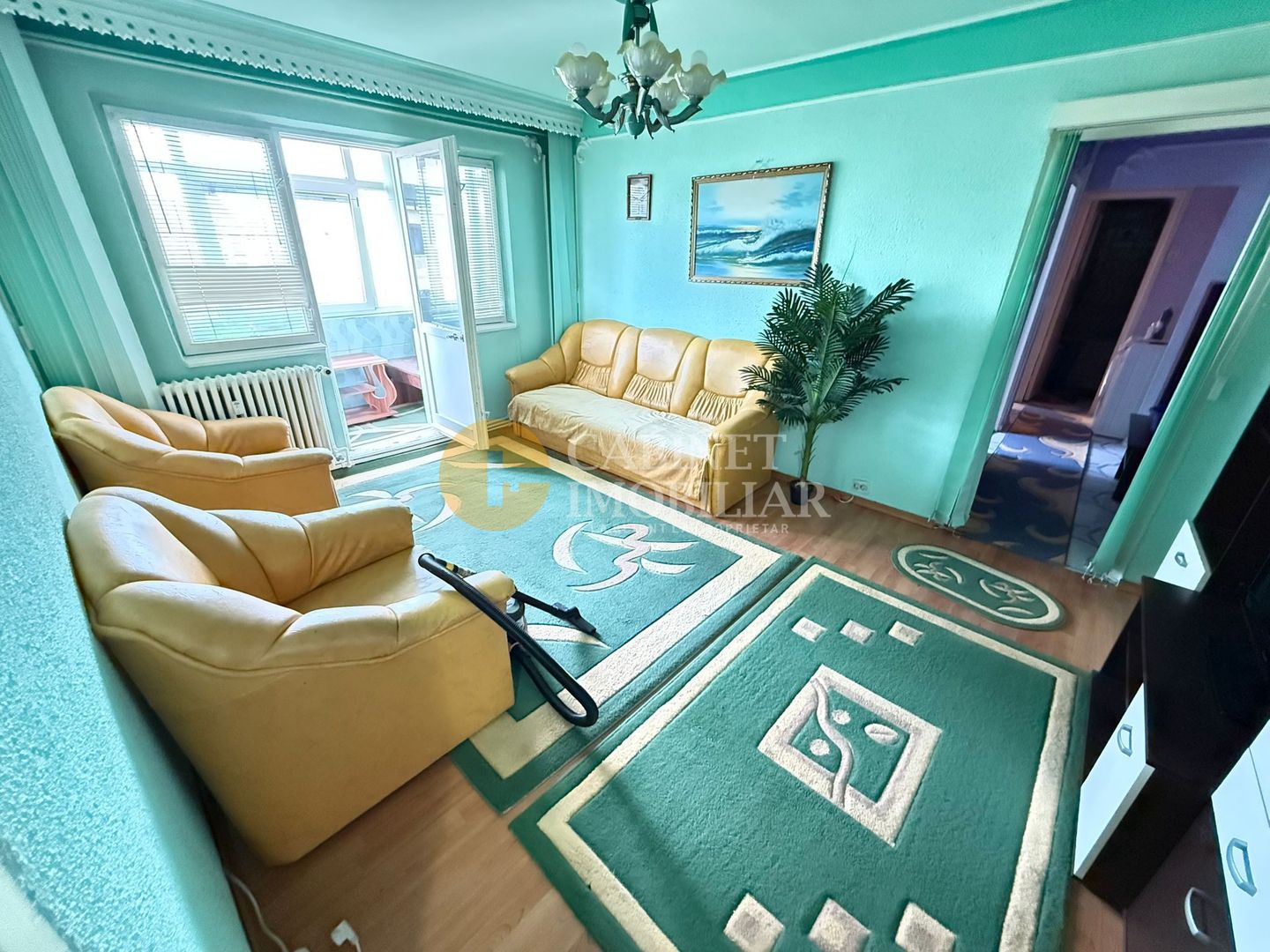 3 Camere Semidecomndat- Mobilat si Utilat- zona Alexandru Cel Bun - Poză 1