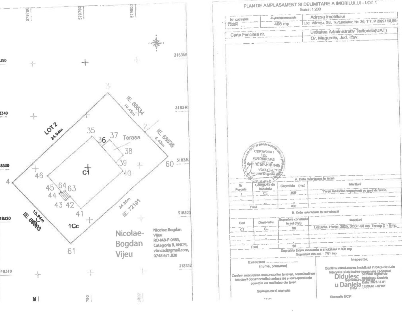 MAGURELE, CASA 86 MP, LOT 408 MP! - Poză 20