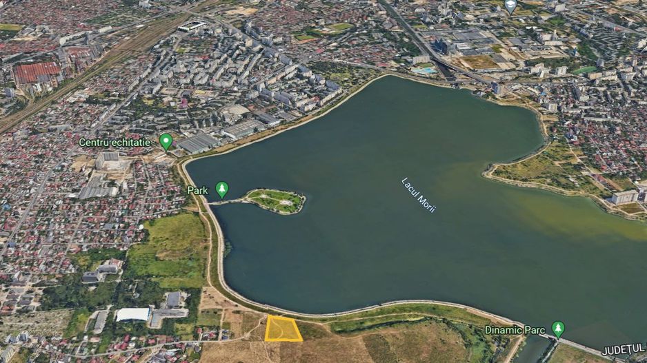 Oportunitate | Teren pe lac | 1 ha | POT 70% | CUT 3 | Lacul Morii - Poză 1