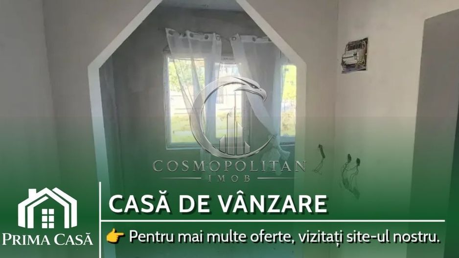 Casa si teren 3500mp in comuna Amaru/BZ ~ 4 camere ~ renovata in 2025 - Poză 1