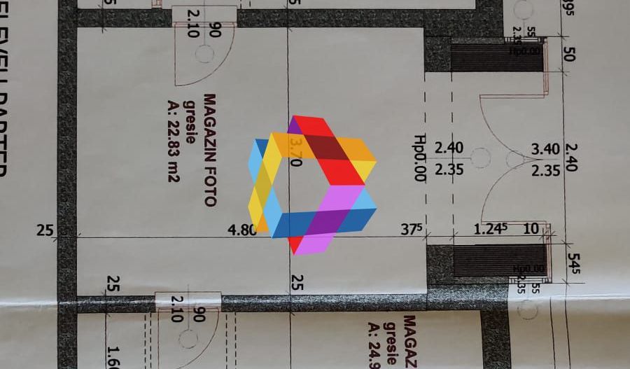 Spatiu comercial de închiriat, Brasov - 62 mp # plus-imo.ro - Schiță 3