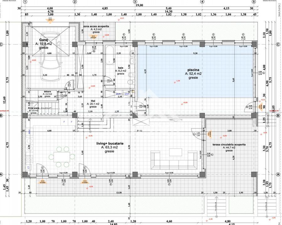 Casa Sibiu Cisnadioara, garaj, piscina, terase panoramice - Poză 11