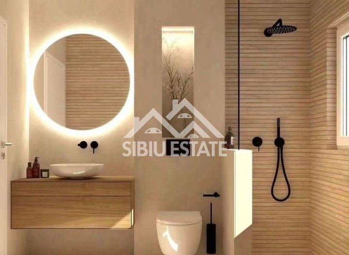 Casa 4 camere, 2 bai, curte si terasa Sibiu Calea Cisnadiei - Poză 12