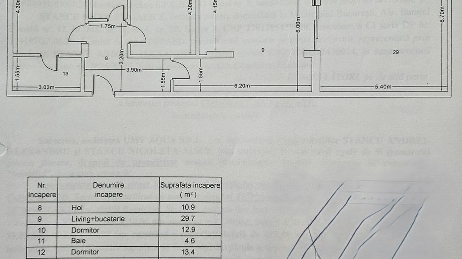 PENTHOUSE CU TERASĂ DE 36 MP | 3 CAMERE | MOBILAT ȘI UTILAT - Poză 2