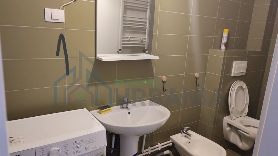 Apartament modern cu 1 cameră, prima închiriere, Iași - 300 EUR - Poză 4