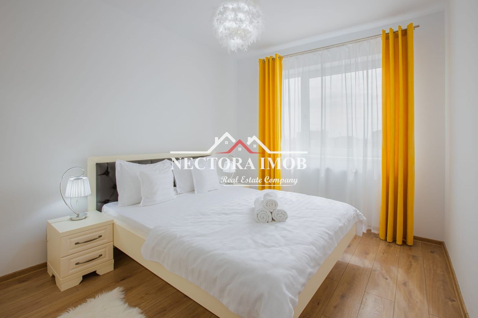 NECTORA IMOB-Apartament 2 camere,62 mp,Prima Onestilor,mobilat/utilat - Poză 5