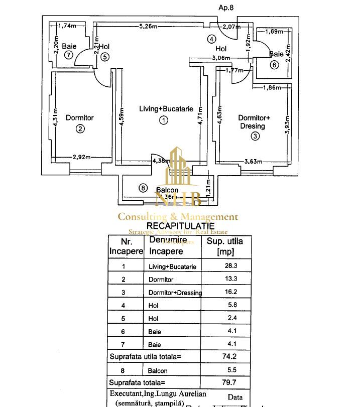 Apartament 3 camere si 2 bai Pipera | Crystal North - Comision 0% - Poză 15