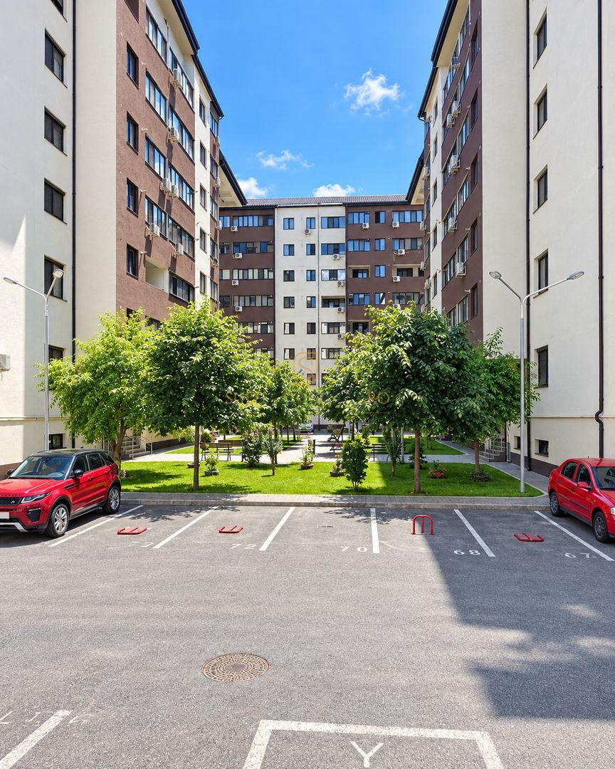 Apartament tip studio, 47.8 mp, ansamblu rezidential, gata de mutare - Poză 2