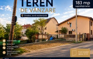 NECTORA IMOB-Teren Intravilan 278 mp, Zona Garii, Utilitati, Proiect