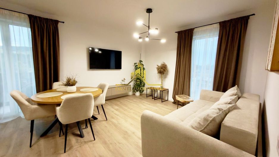 2 camere, ultrafinisat, modern, bloc nou, balcon, parcare, Floresti - Poză 2