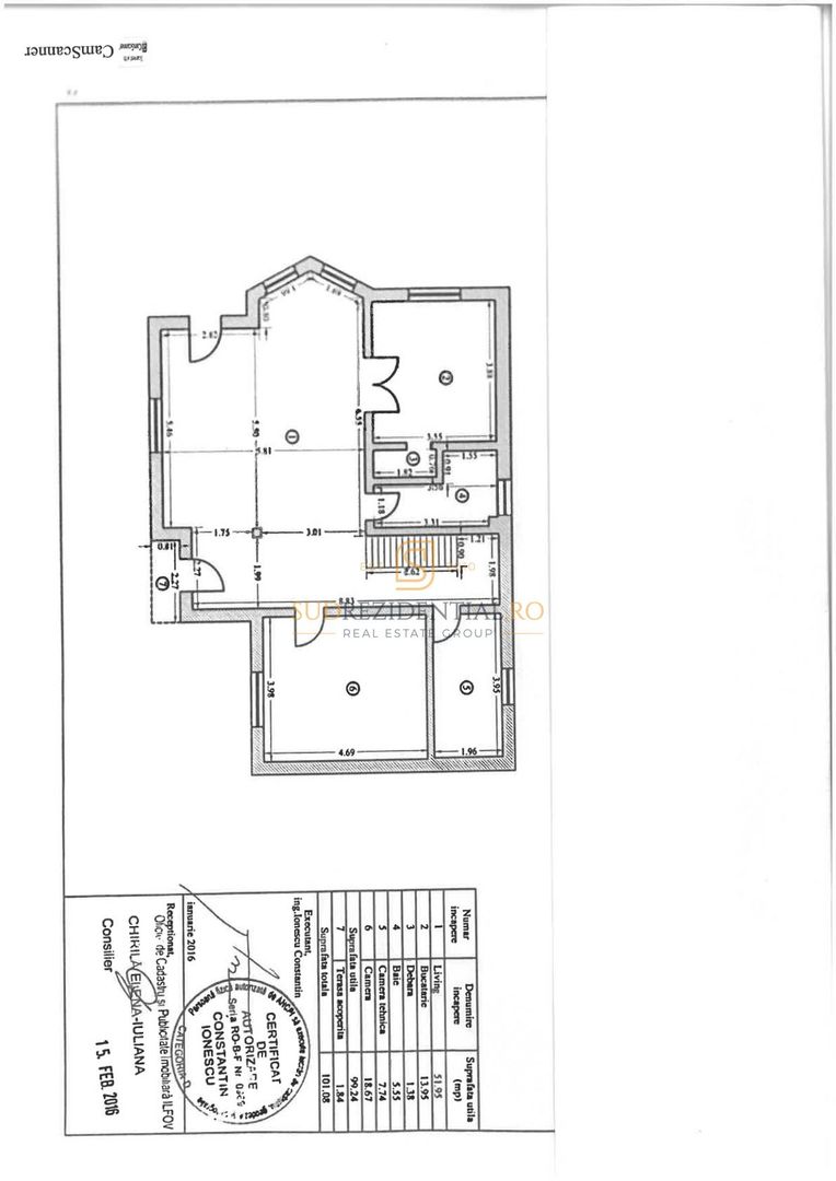 Vilă P+M | 254 mp | 1.094 mp teren | 25 ml DN5 | 1 Decembrie | 320.000 - Schiță 7