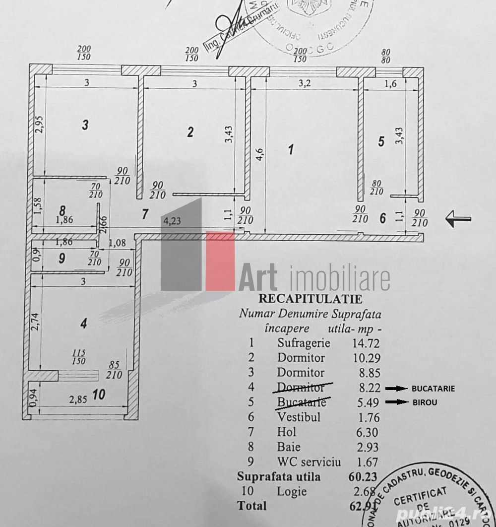 Aparatament 4 camere Plaza Romania - Poză 6