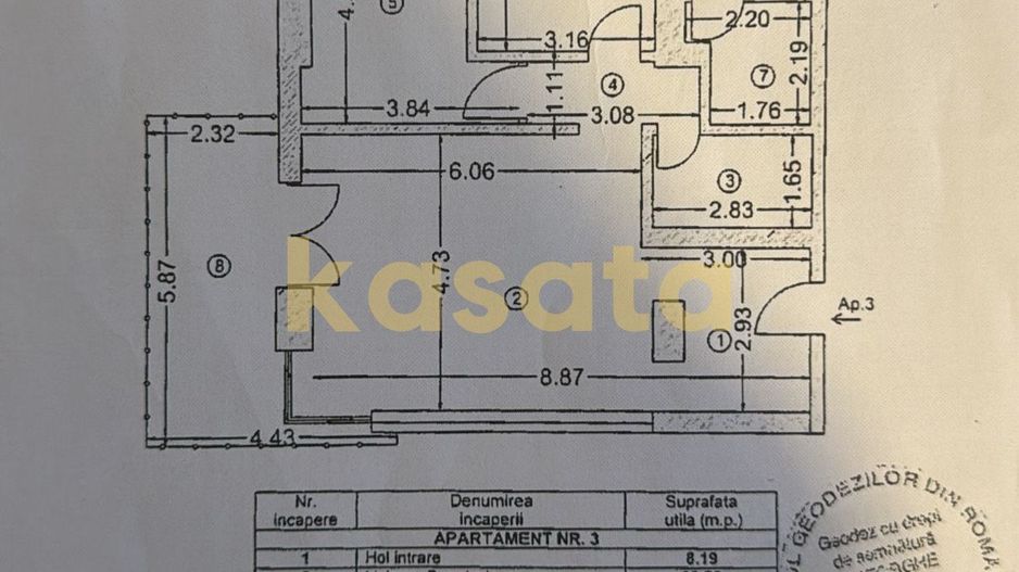 DOMENII | LUX SI RAFINAMENT | 3 CAMERE | LOC DE PARCARE | BOXA - Schiță 22