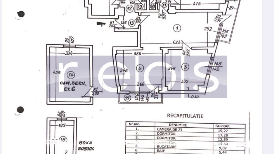 DE VANZARE APARTAMENT 4 CAMERE ZONA CENTRALA - Poză 6